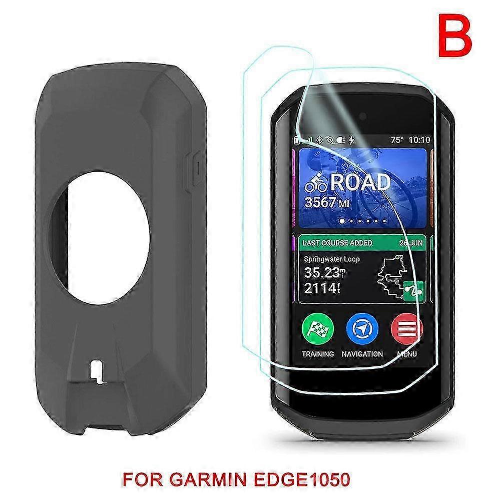 25-26 Silicone Protective Case for Garmin Edge 1050 All Inclusive Protective Case