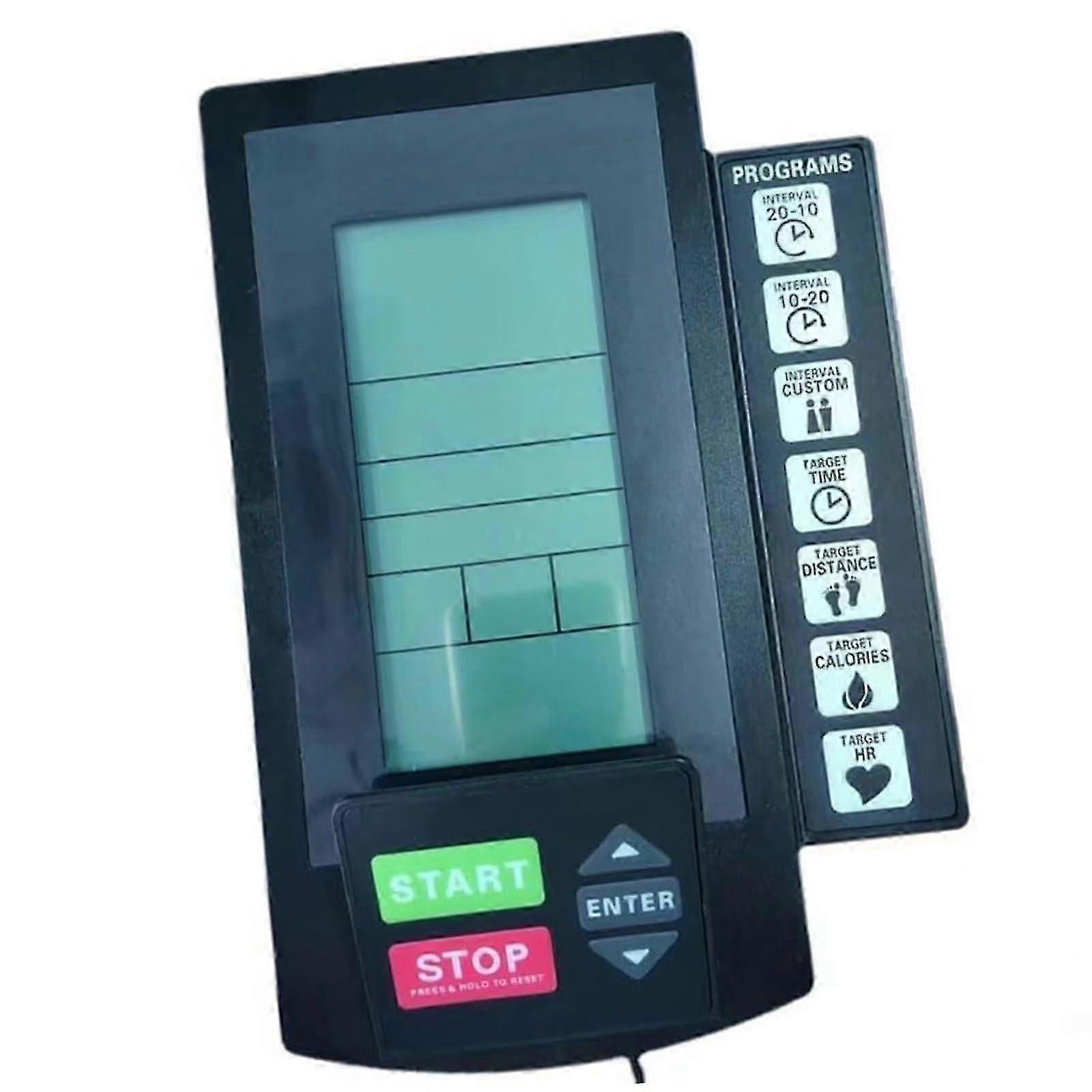 LCD Monitor Speedometer Exercise Bike Counter Display Indoor Cycling Speedometer for Workout Session