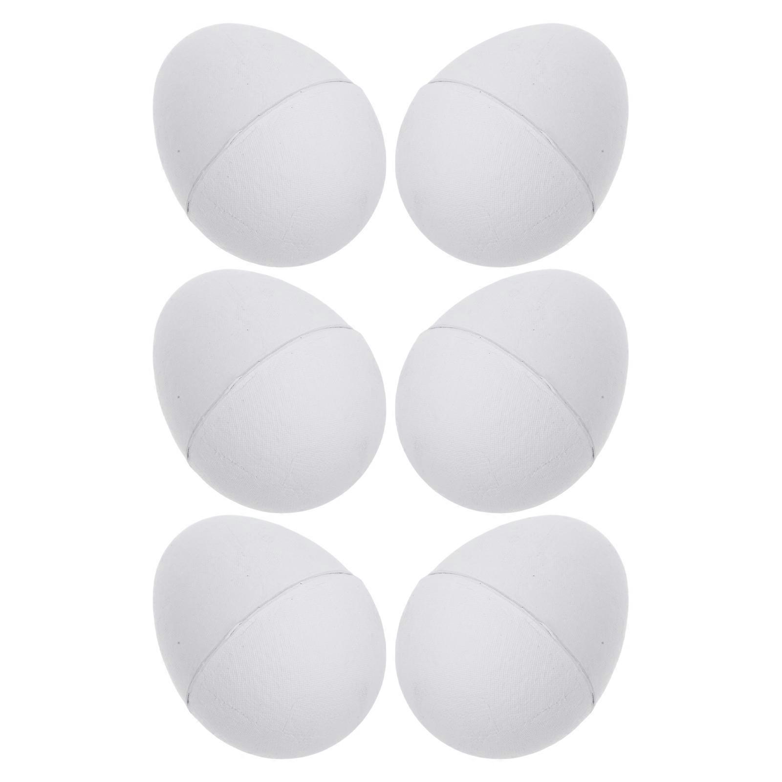 DIY Paper Easter Eggs White Paper Eggs for Decoration 18Pcs Kit