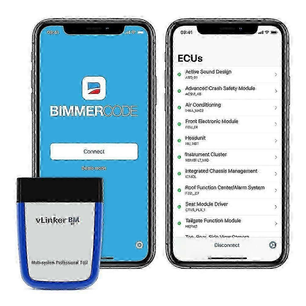 Vgate Vlinker Bm For Bimmercode Bimmerlink Bluetooth 3.0 Elm327 Car Auto Scan Tool Elm 327 Obd Scanner
