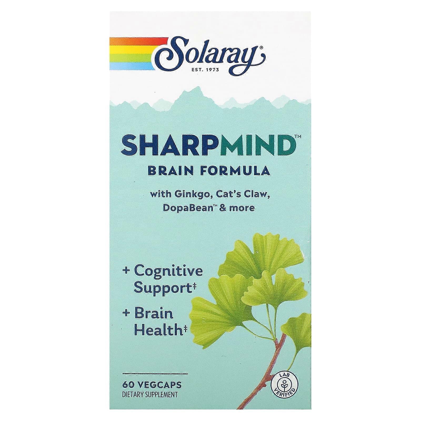 SharpMind, Brain Formula, 60 VegCaps
