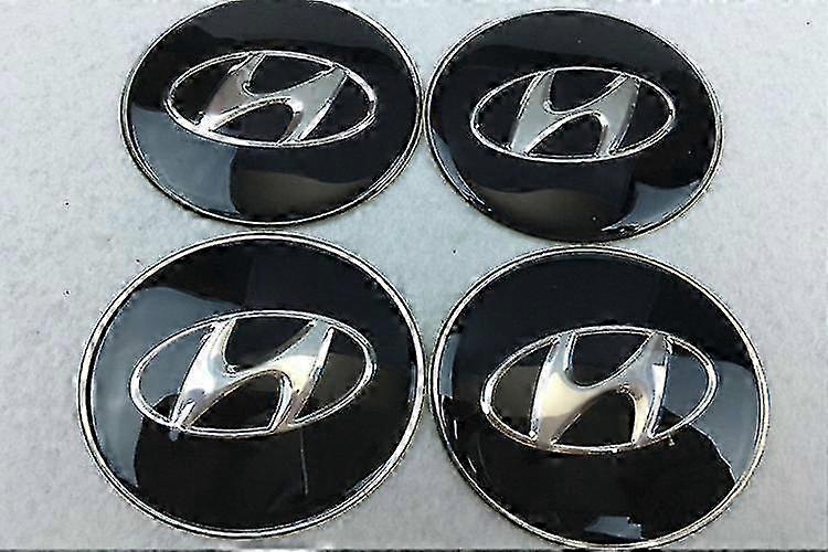 ملصق محور معدل، ملصق غطاء مركز المحور، غطاء محور 65 مم - سيتروين (أربع عبوات)