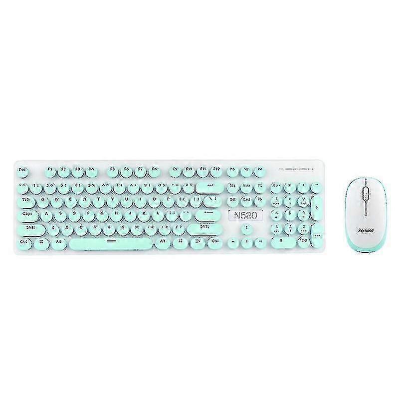 Wireless Keyboard And Mouse Set Silent Desktop Computer Laptop Keypad Business Office Home Mute Mice Keyboard--