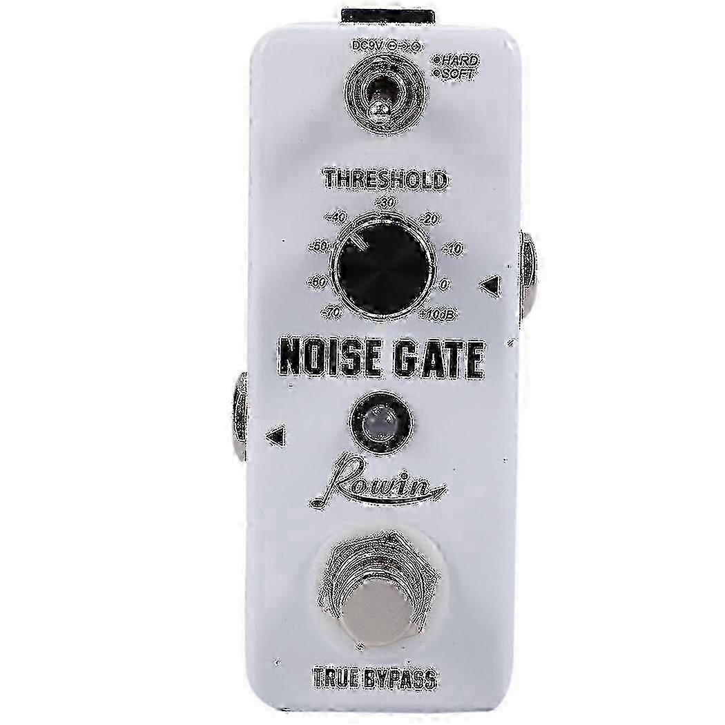 Noise gate effect pedal for guitar sound suppression