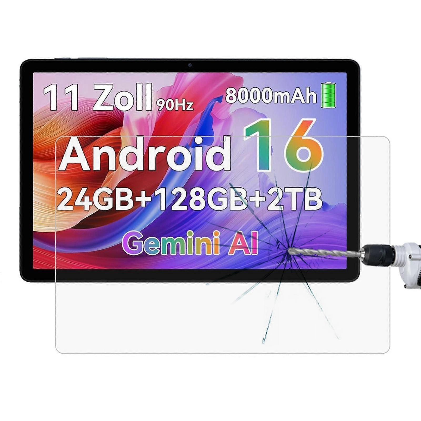 Película de vidro temperado à prova de explosão 9H 0,3 mm para KINGRID T90 de 11 polegadas