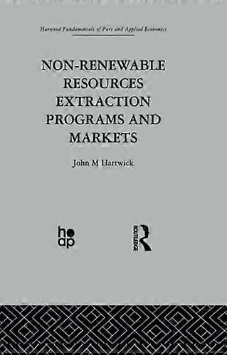 Non Renewable Resources Extraction Programs and Markets