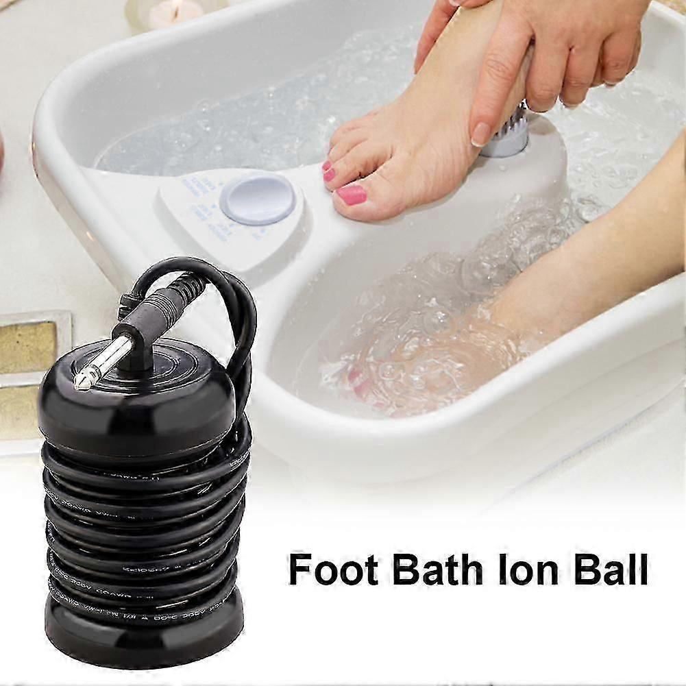 Spa system ionic detox foot bath array