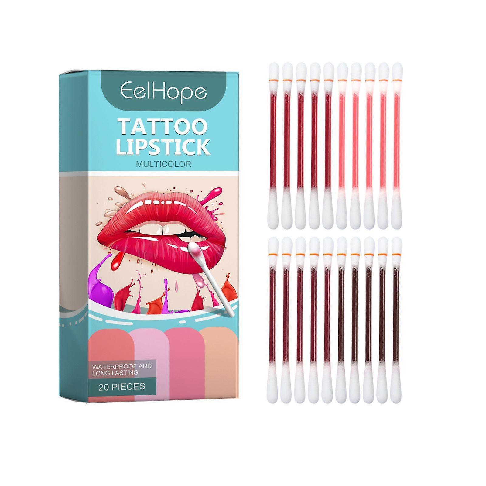 Eelhope Cotton Swab Lip Gloss Is Moisturizing, Long-Lasting And Does Not Fade Easily. It Is A Portable Moisturizing Disposable Lip Gloss