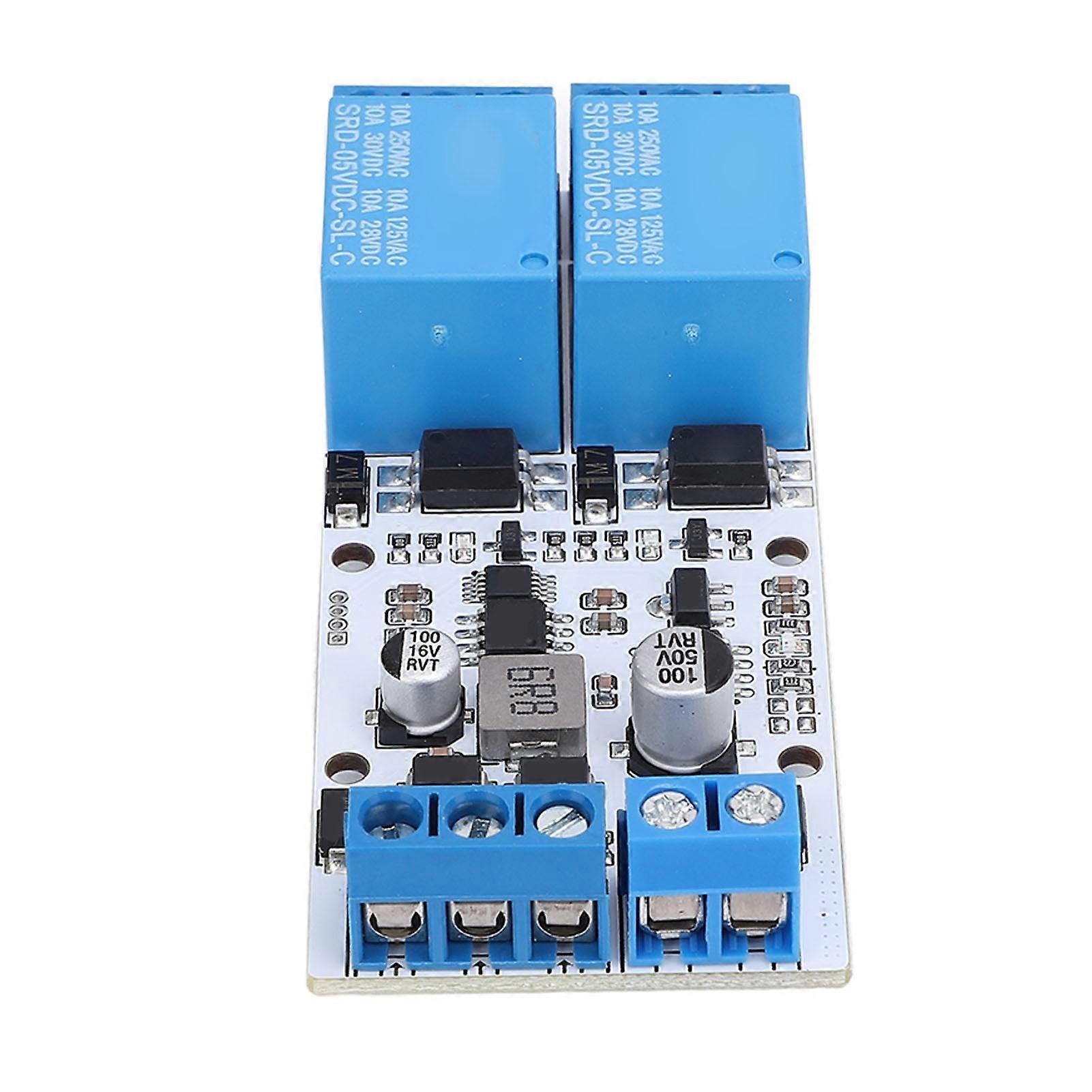 Relay Module for Modbus RTU 2 Channel RS485 TTL Serial Control Relay Module Board with Optocoupler 