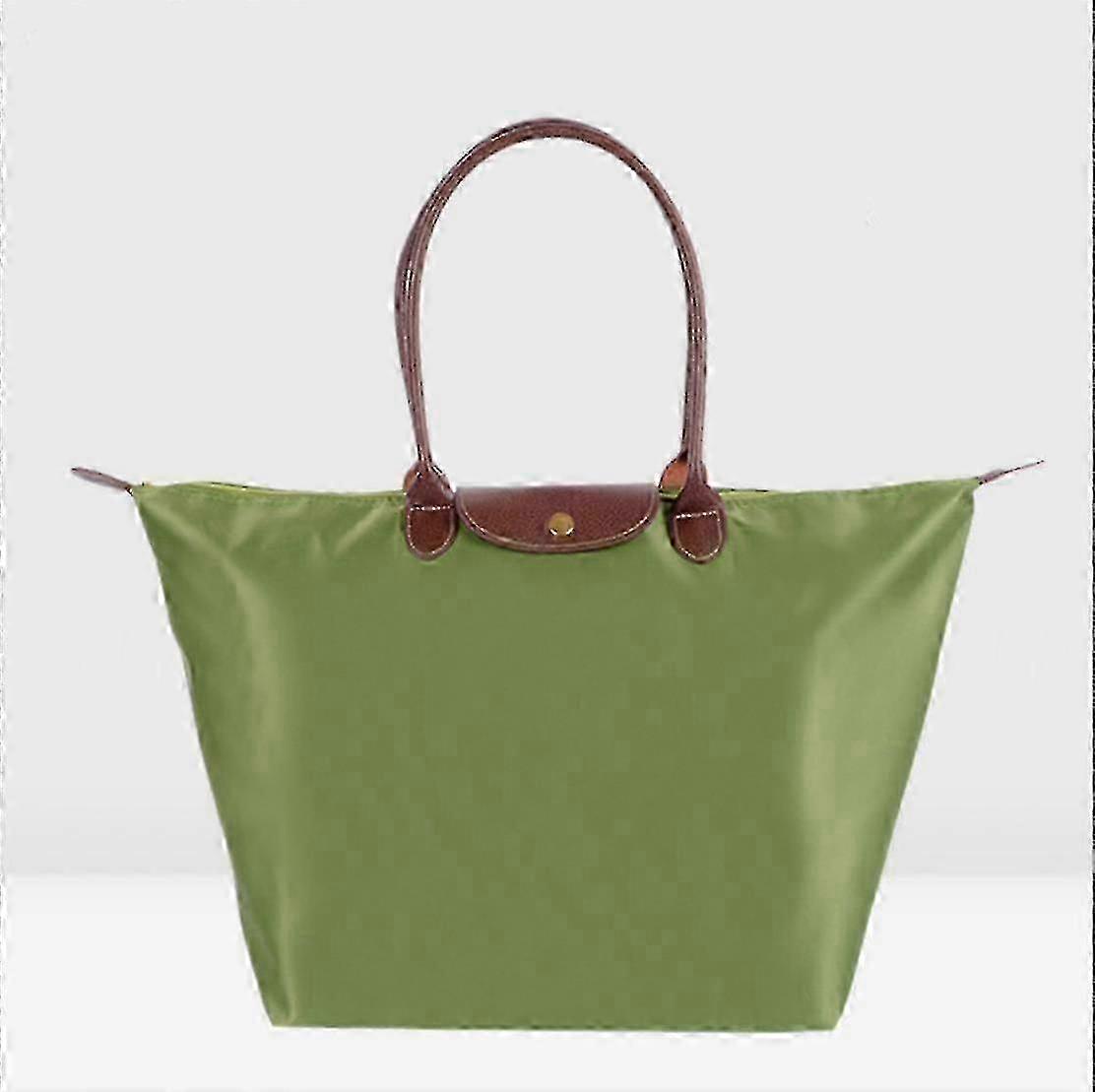 الكلاسيكية الصلبة اللون سيدة أكسفورد القماش حقيبة تسوق النايلون الكتف حقيبة يد قابلة للطي حقيبة تخزين المرأة للماء