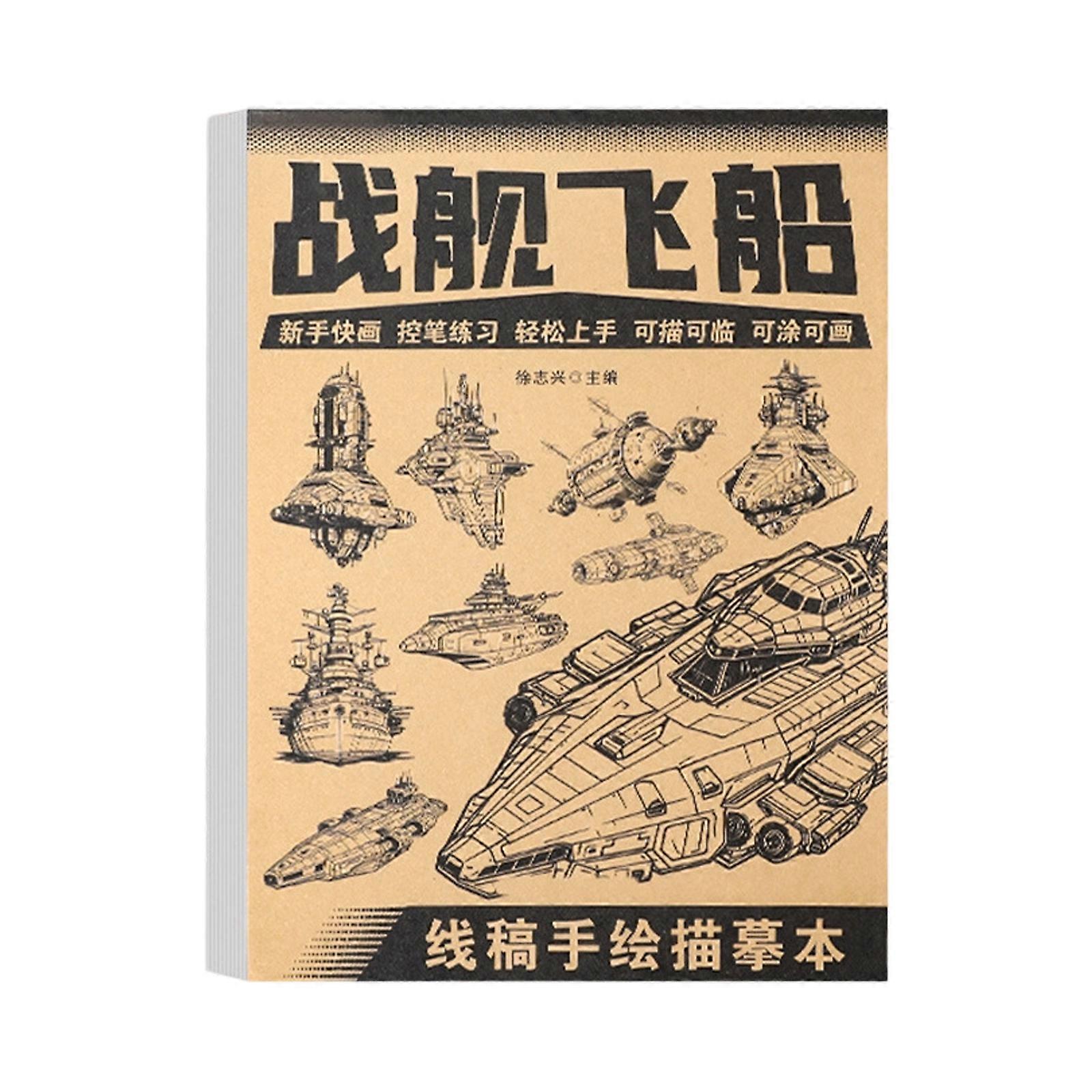 Animes Character Line Art Drawing Book Reusable Tracing Sketchbook For Aspiring Artists Multicolor