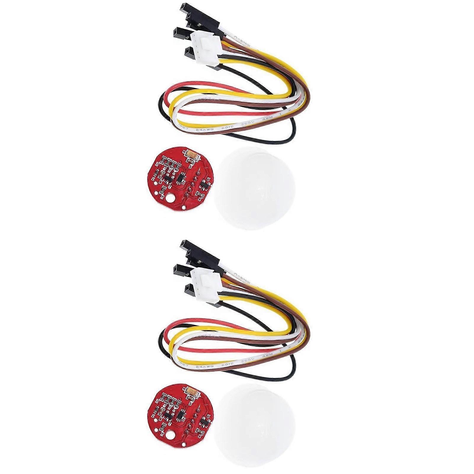 BH1750FVI Light Measurement Device High Accuracy Brightness Gauge For Surrounding Light Analysis I2C Connection Multicolor