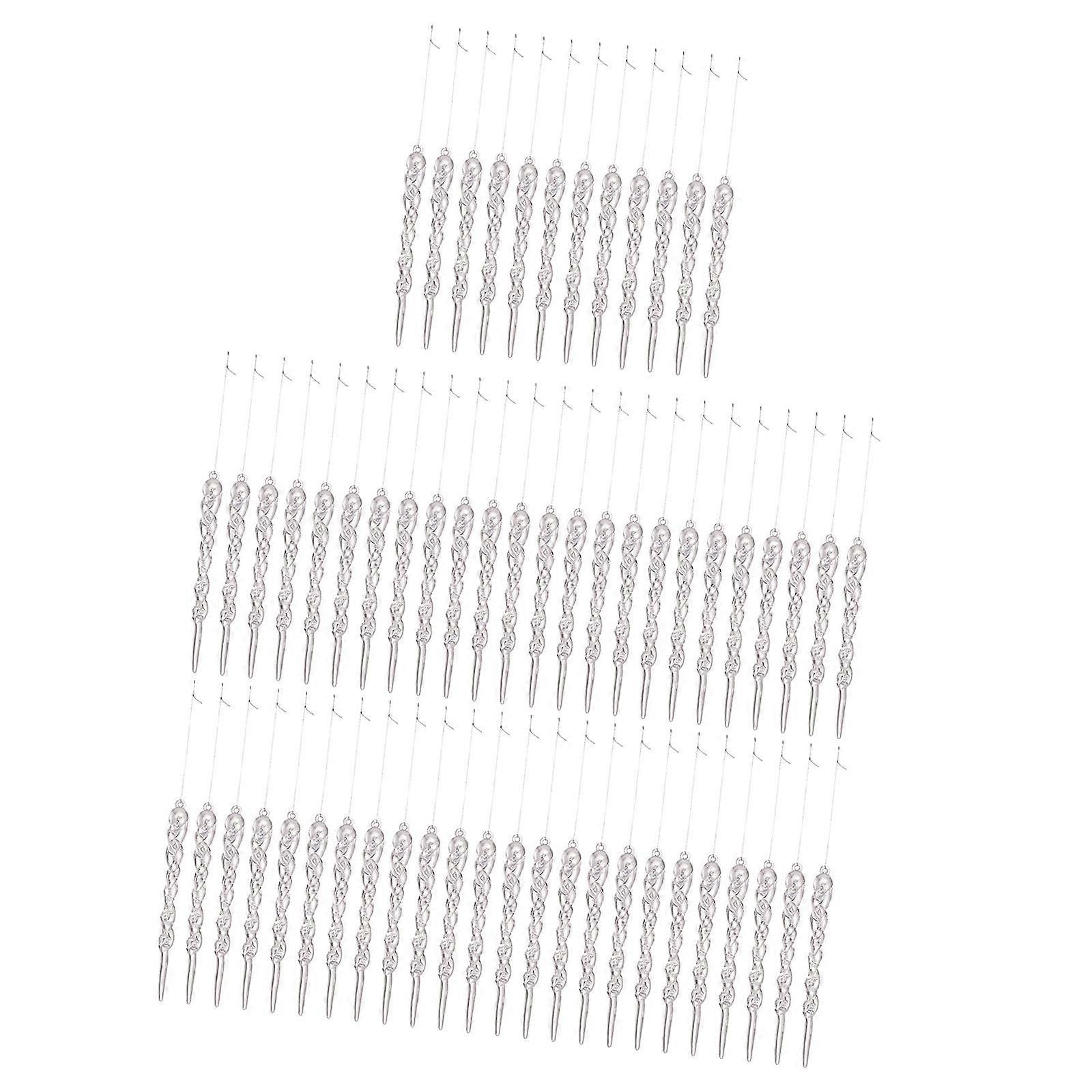 5 db karácsonyi kék jégcsap csepp dísz hordozható kék akril jégcsap függönyök karácsonyi fesztivál fa dekoráció tiszta