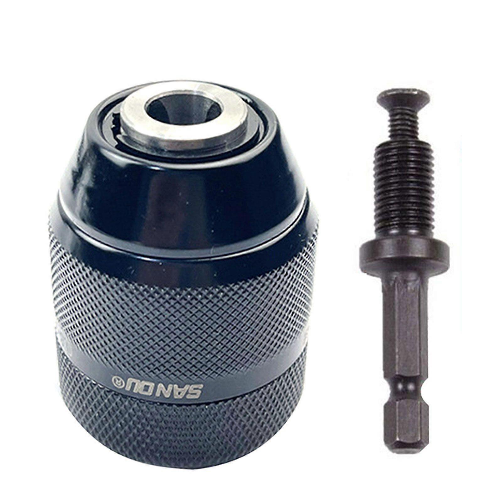 Rechargeable Drill Chuck Threaded Woodworking Twist Drill Bit Adapter Rod