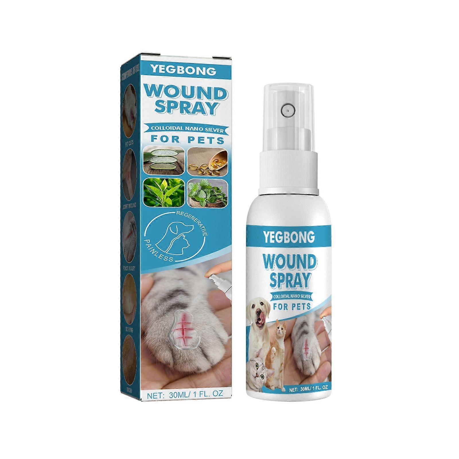 Pet Wound Spray Contains Urea And Silver Chloride