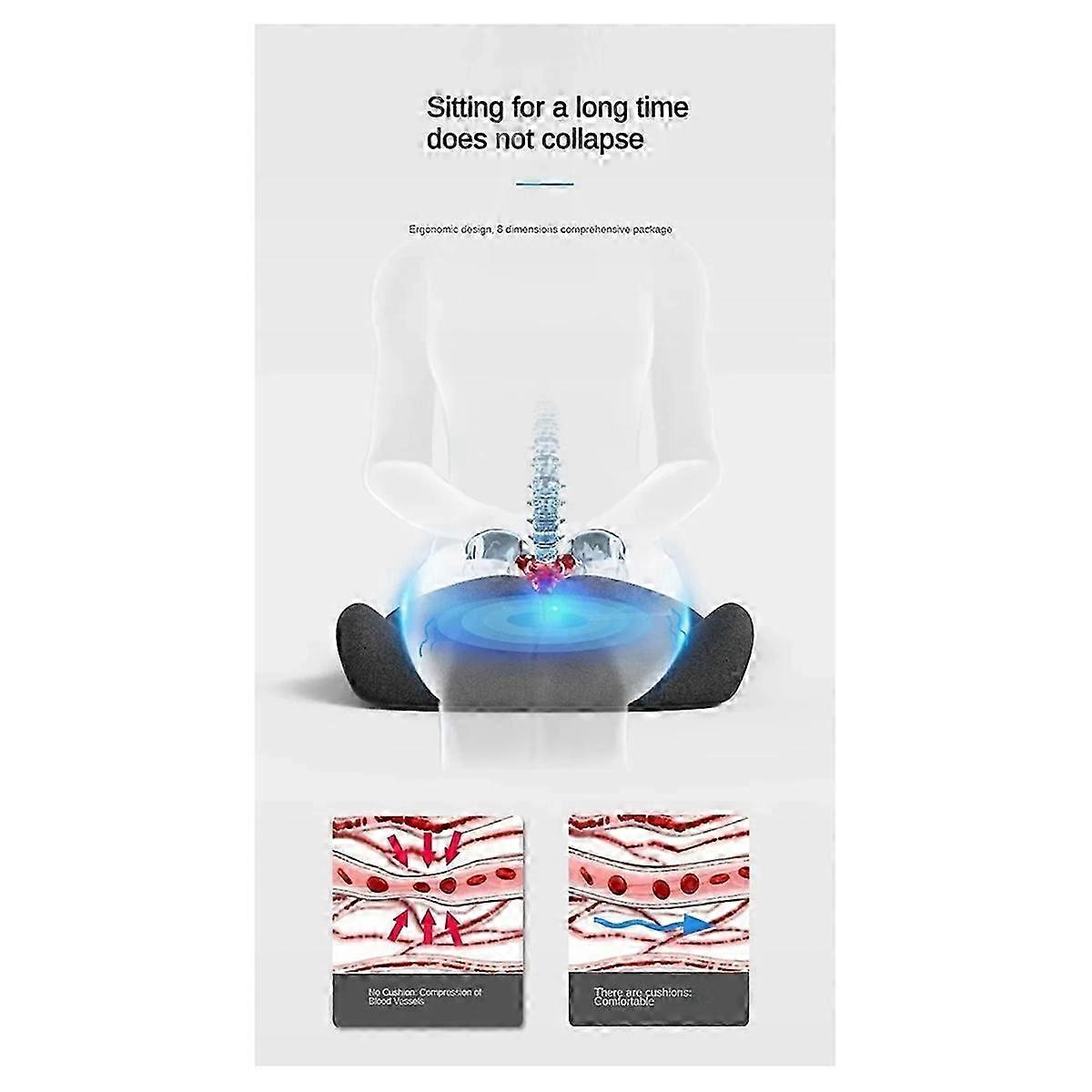 Comcompatible witht memory foam cushion compatible with orthopedic support