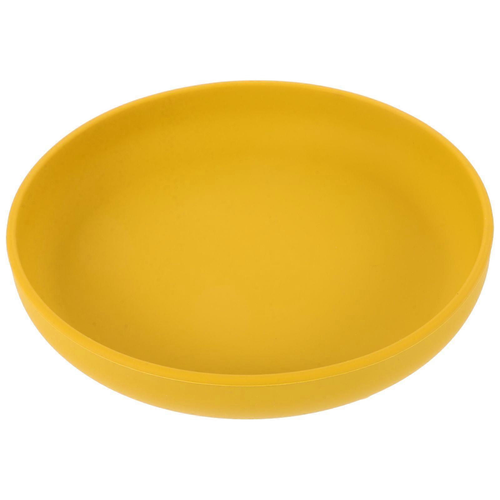 シリコンスクーププレート高齢者介護用スピルプルーフプレート、サクションカップベース付き 滑り止め食器