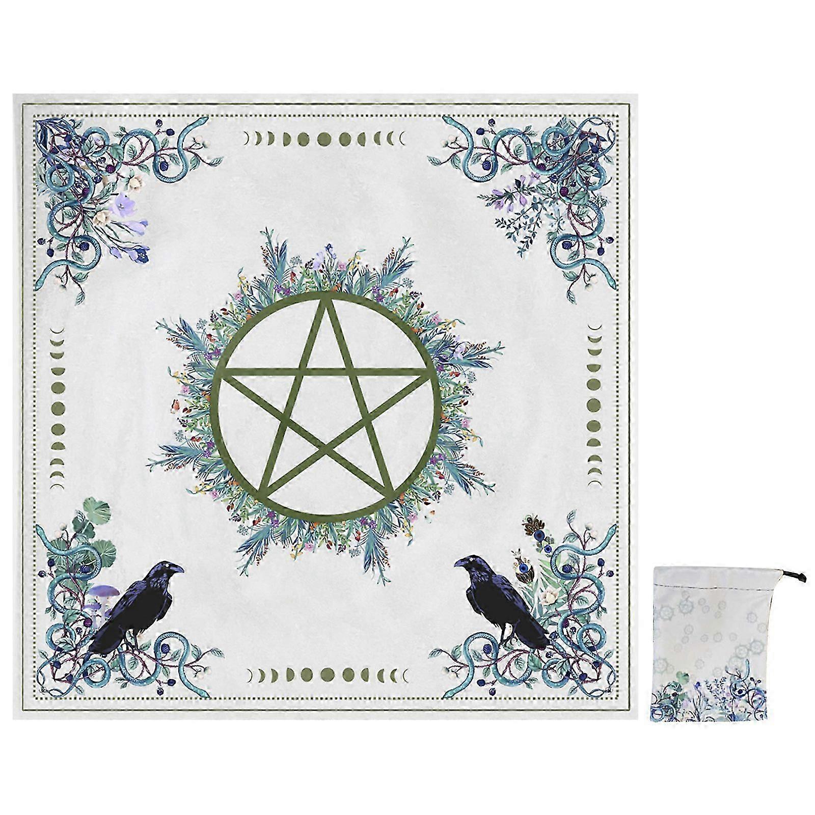 Versatile Tarot Card Table Mat with Bonus Storage Bag Myi
