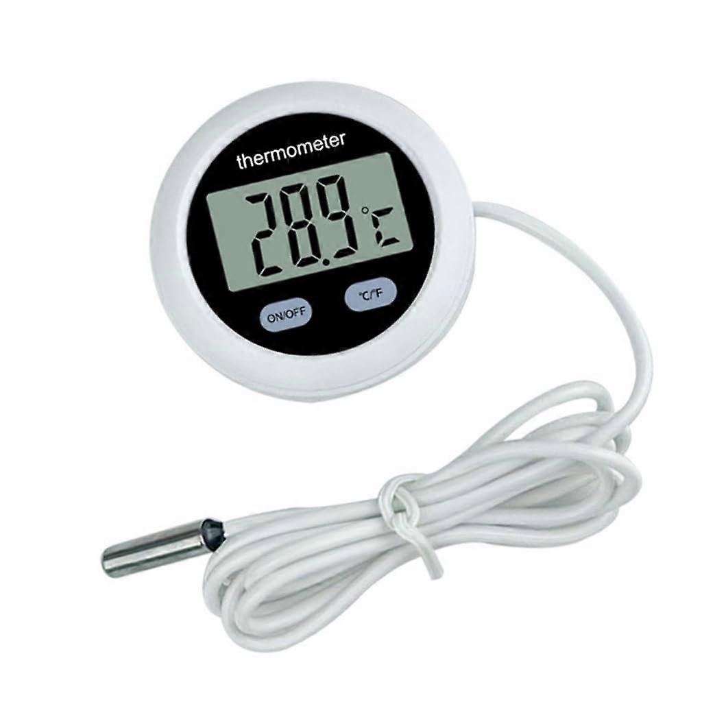 Submersible Thermometers LCD Screen For Aquariums Temperature Control Digital Aquarium Thermometer