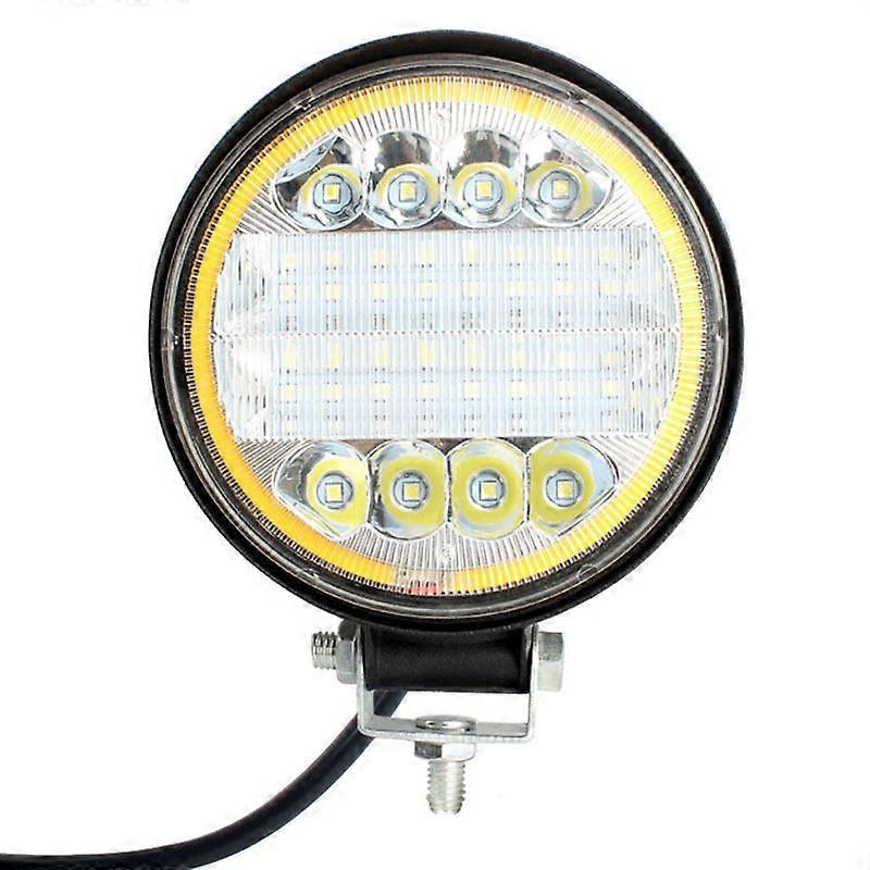 7 inch Round LED Pods Driving Light Bar DRL Work Light Flood Spot SUV Offroad | UK 7 inch Round LED Pods Driving Light Bar DRL Work Light Flood Spot SUV Offroad | UK