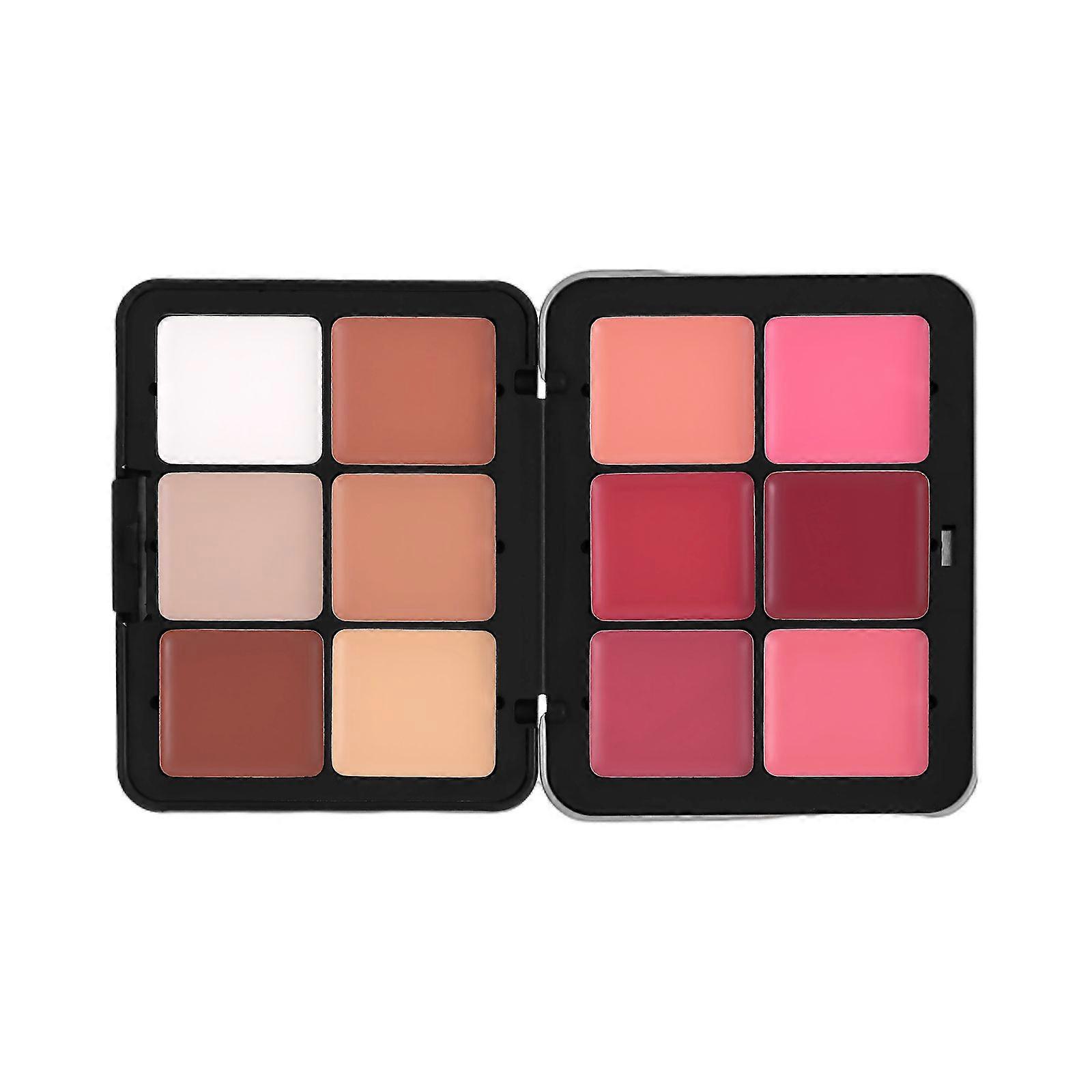 12 kleuren Blush & Concealer Palette Highlight Blush Palette Make-up Palette Matte Face Palette Multicolor