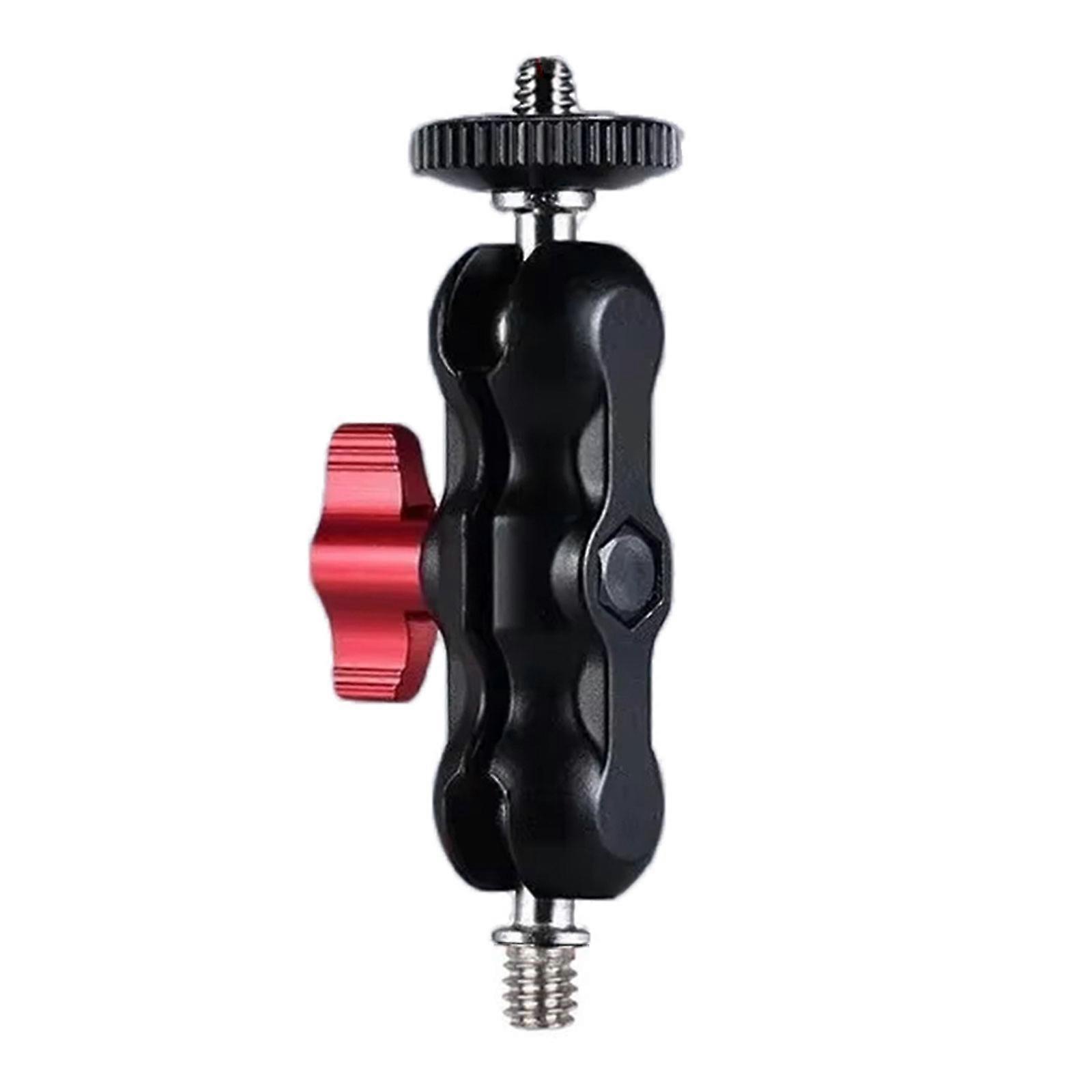 Quick Release 360 Degree Rotating Action Camera Clamp With Anti Slip Silicone Pad For Sports Cameras Multicolor