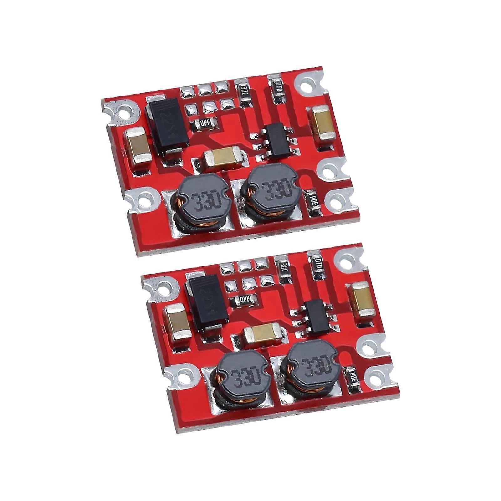 Voltages Converters Module Auto Boost Bucking Converters 3V-15V Input To 3.3V/5V Efficient Design For Microcontroller Projects Multicolor