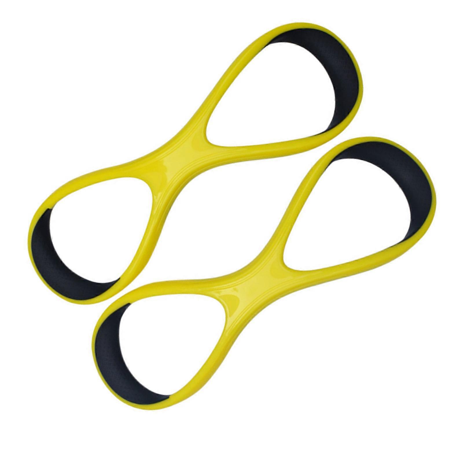 Swim Training Tall Elbow Corrector For Attack Approach Improvement With Wrist Lock Plan  Yellow L