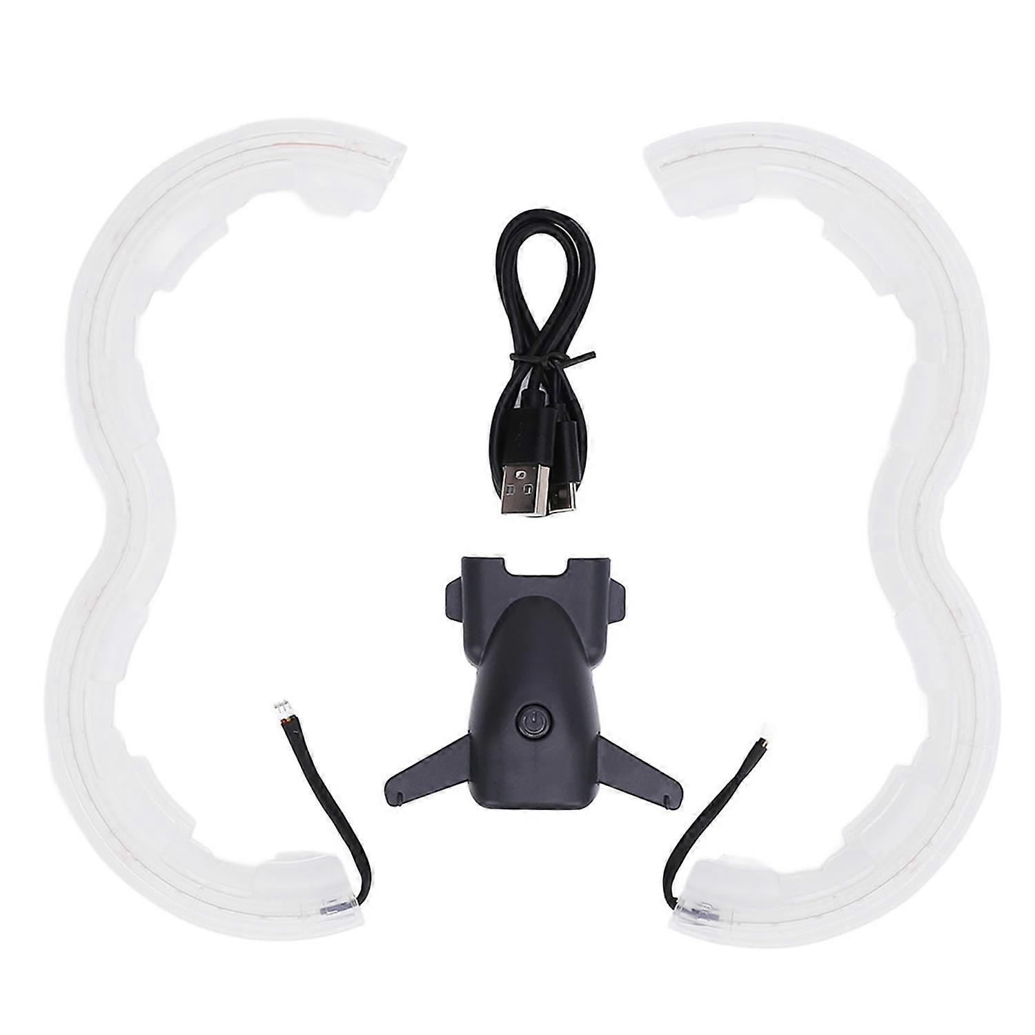 Propeller Guard Bumper RGB Colorful Lampshade Anti Collision Protector Cover Ring for Avata 2 Drone