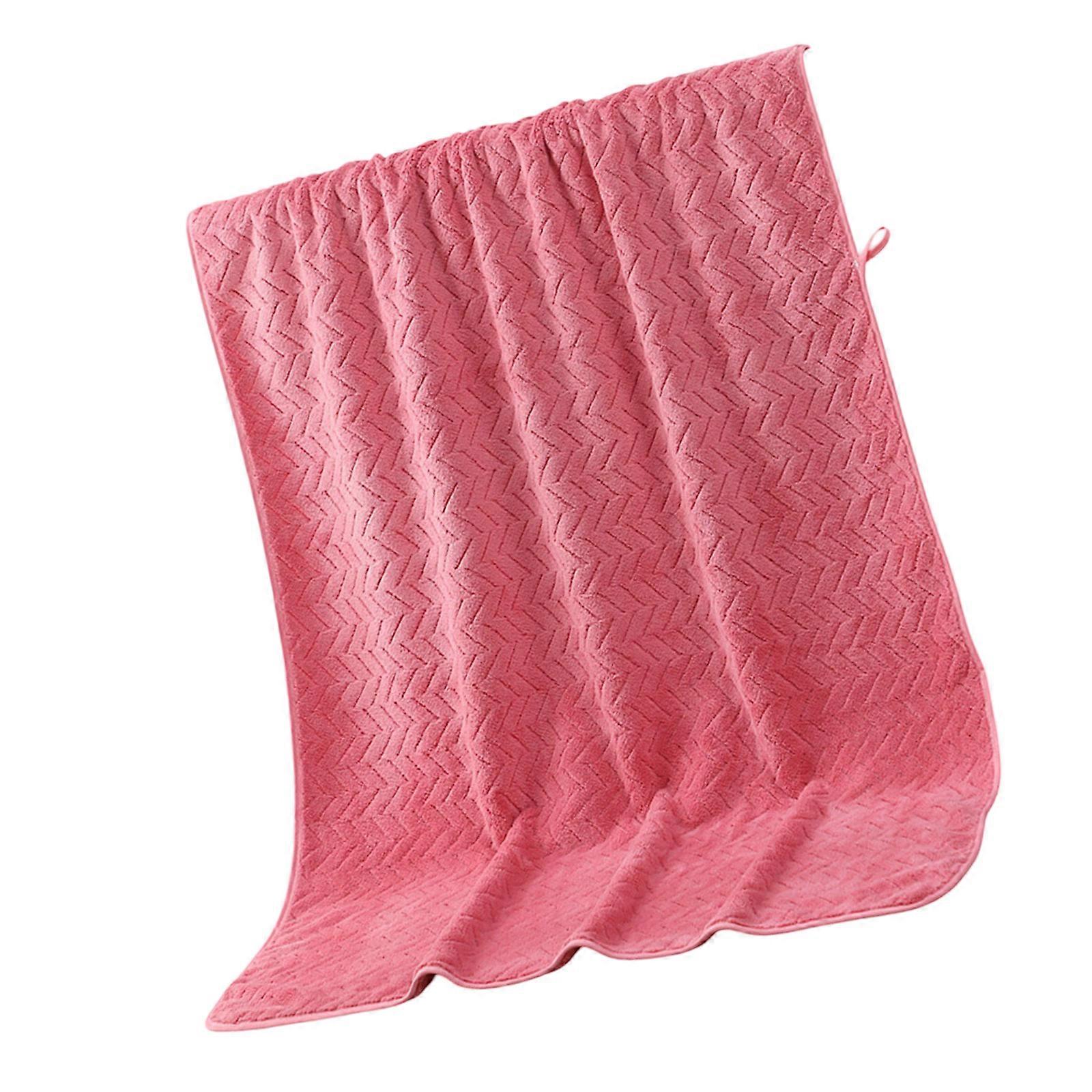 Cotton Hand Towel, Fast Drying and Soft Feel Bath Towel for Swimmers and Traveler  Red