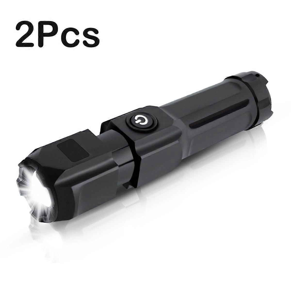 2000 Lumen flashlights, 2-pack