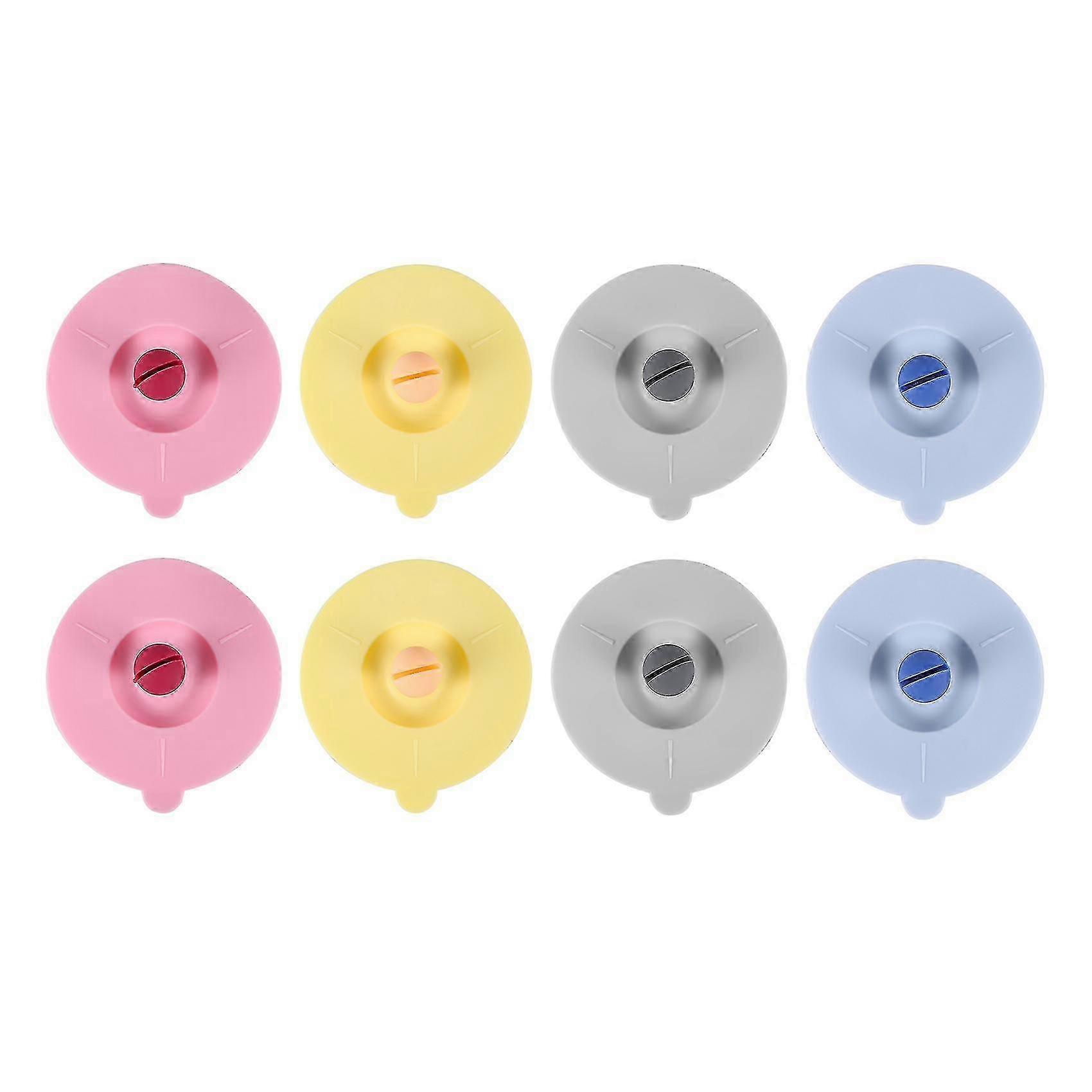 Anti-Dust Silicone Lids for Drink Glasses - 8PCS Set