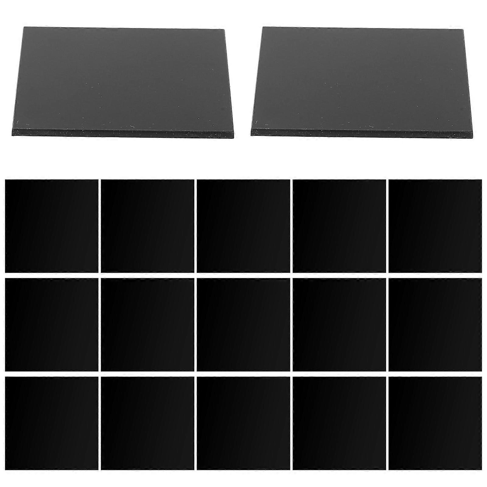 Black Acrylic Sheet for DIY Crafts Projects Enhancing Creativity with Durable 2mm Sheets