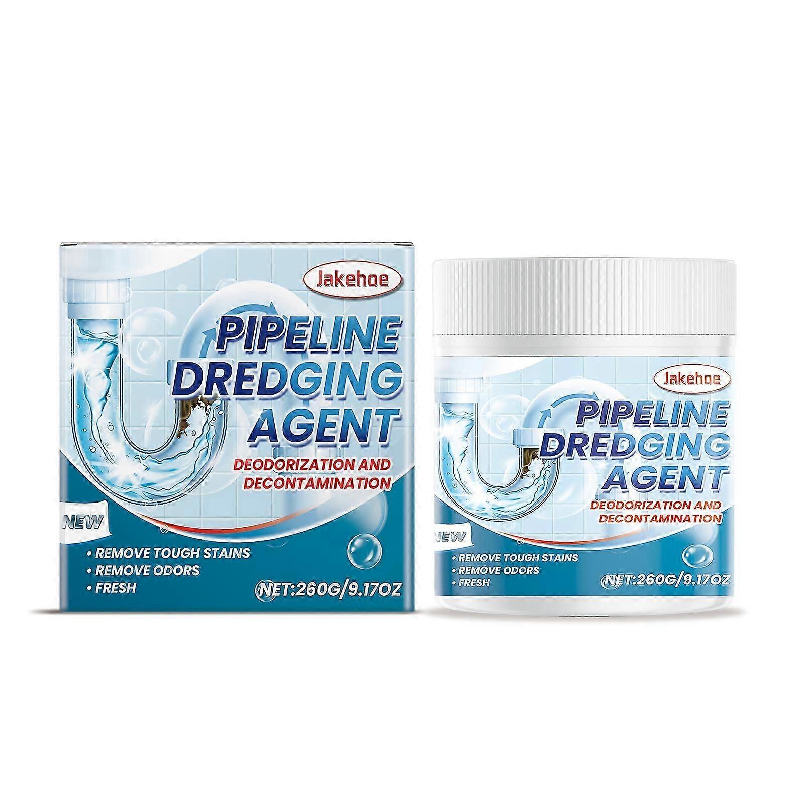 Clogless Pipe Dredging Powder  Fast Hair  Grease Dissolver for Drains, 260g