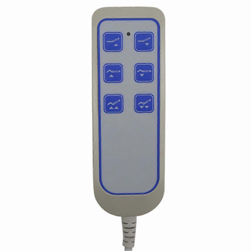 SK-04 Lift Chair Hand Controller IP66 Lifting Bed Remote Control Electric Push Rod Controller with 8 Pin 9 Core Plug