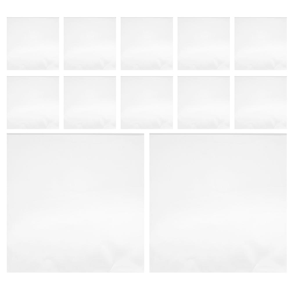 Transparent Vinyl Record Outer Sleeves for Storage Use 25Pcs Durable Plastic Covers