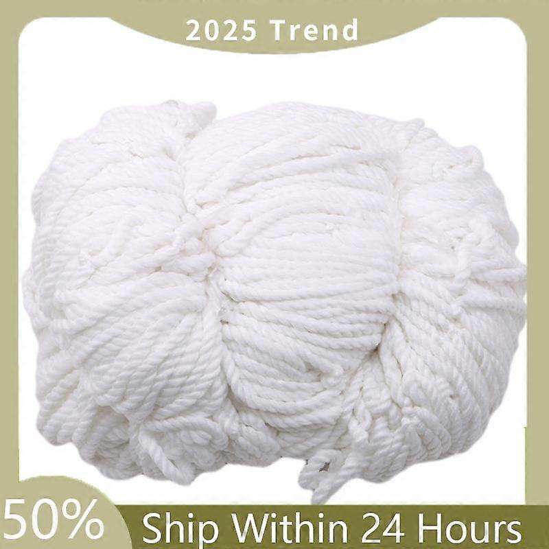 A35F New 1 PCS Soccer Goal Net Football Training Nets, Post Not Included Bouncy,3X2m White Polypropylene Rope Diameter Is About