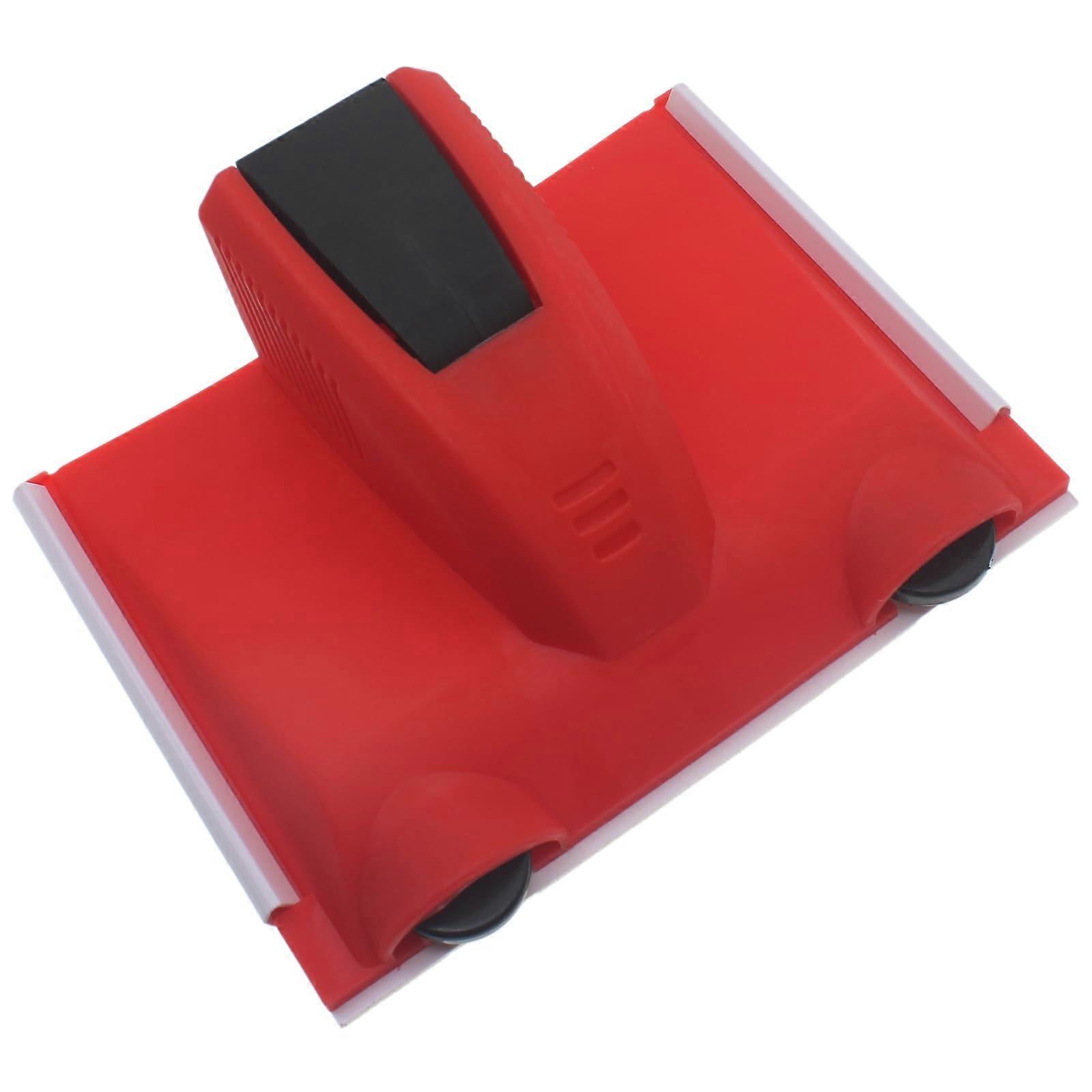 Paint Edger Tool for Walls and Ceilings with Precise Lines and Easy Corner Reach, Red