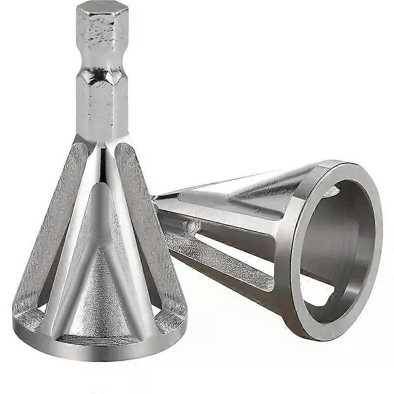 1pc Chamfering Tool Chuck Drill Tool Metal Deburring External Chamfering Tool Grinding Angle Trimming Suitable For Various C