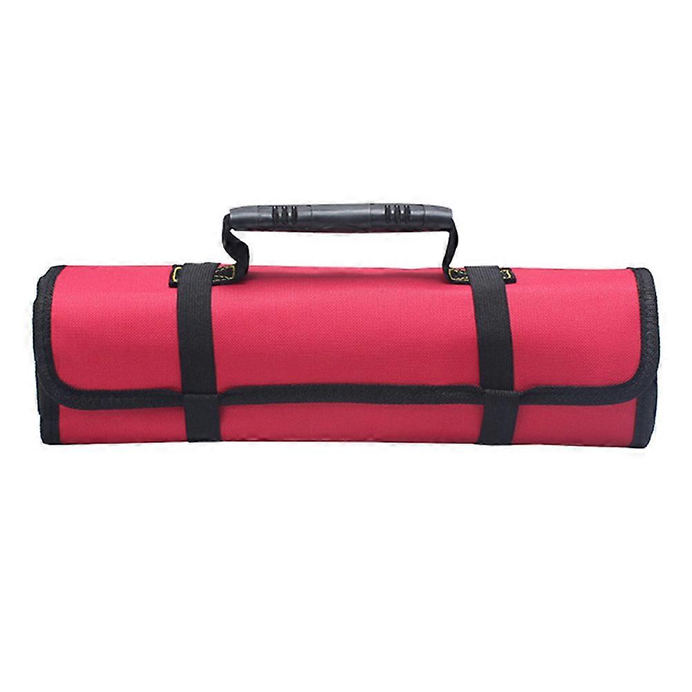 Portable Tool Kit Storage Bag For Woodworking Garage Use 58.5X35.5cm Roll-up Design 1Set