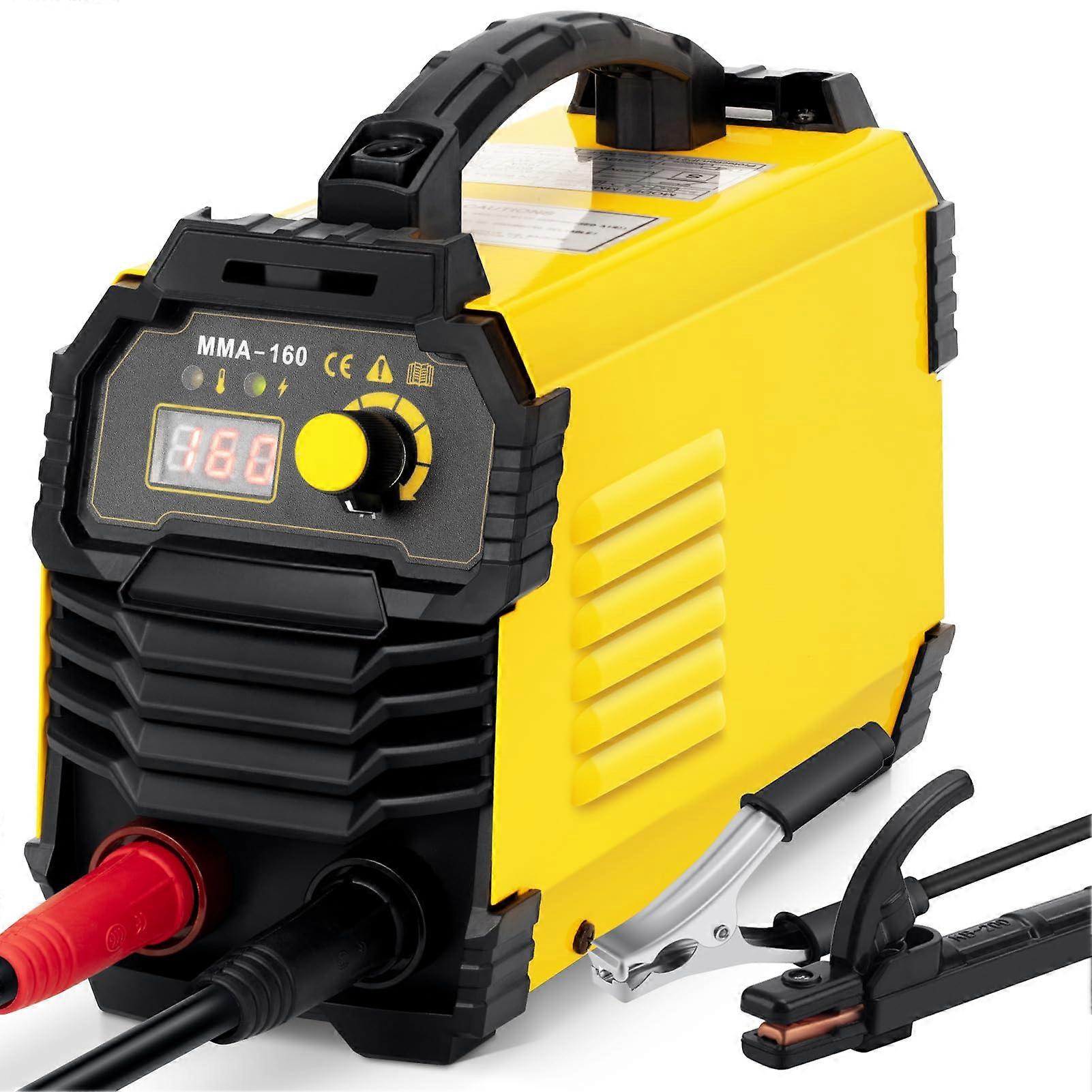160A Dual Voltage Stick TIG Welder 2 in 1 with Digital Display IGBT Inverter Hot Start Arc Force