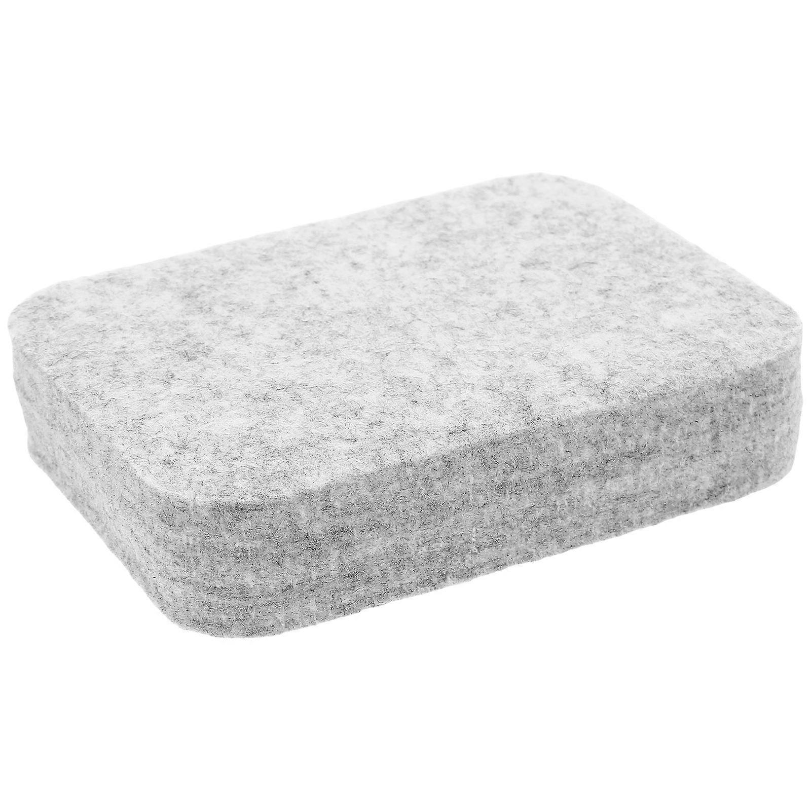 Needle Felting Pad Woolen Block Felt Mat for DIY Crafting Grey
