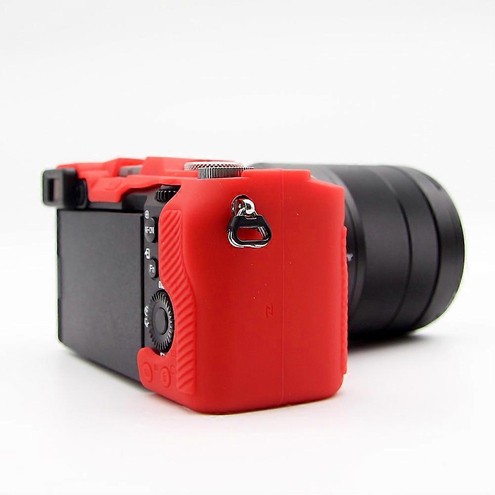 Soft Silicone Protective Skin Shell Case Cover for Sony A7C Camera