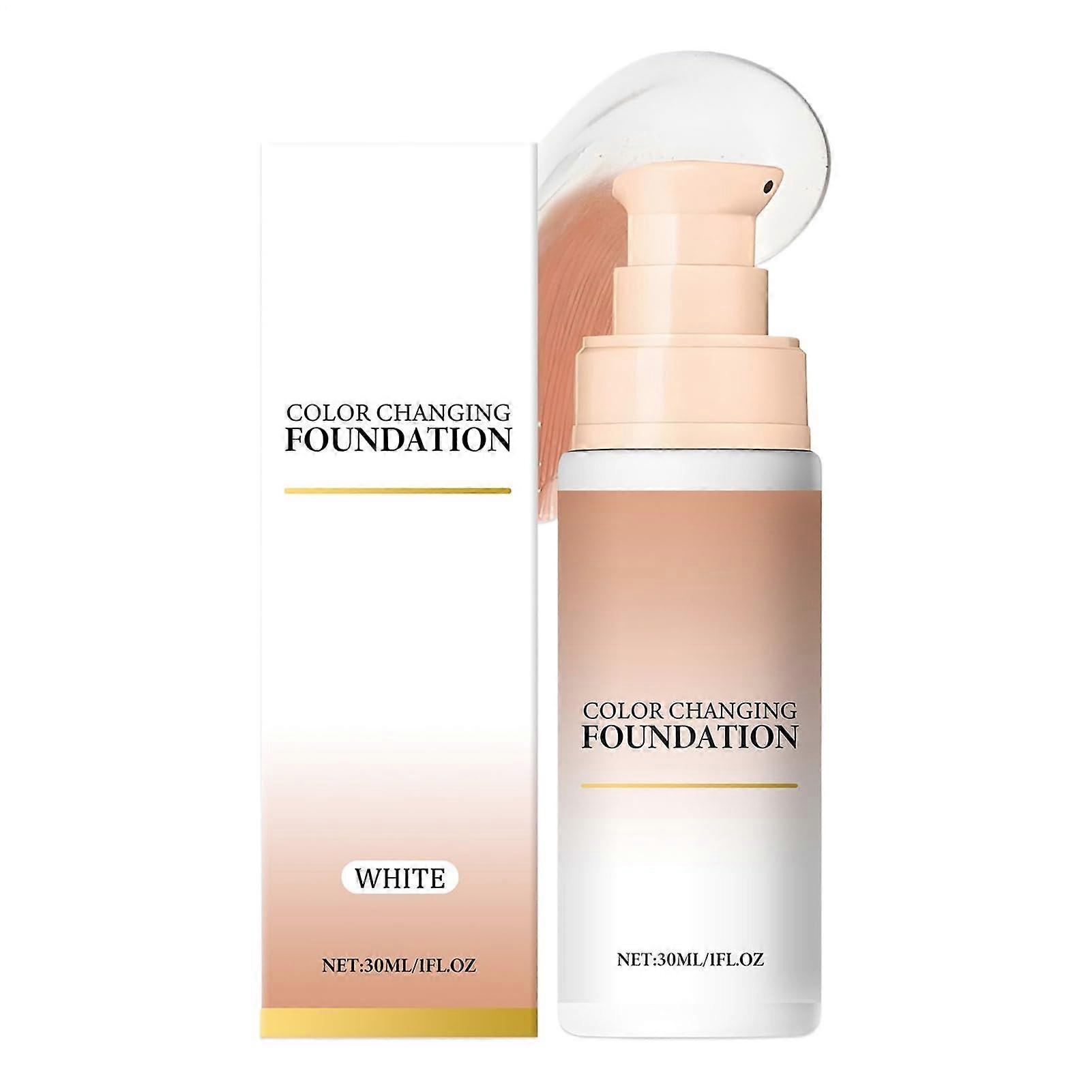 Foundation Makeup Full Coverage Conceal Hydrating Lightweight Matte Mousse for Sensitive Skin 30ml