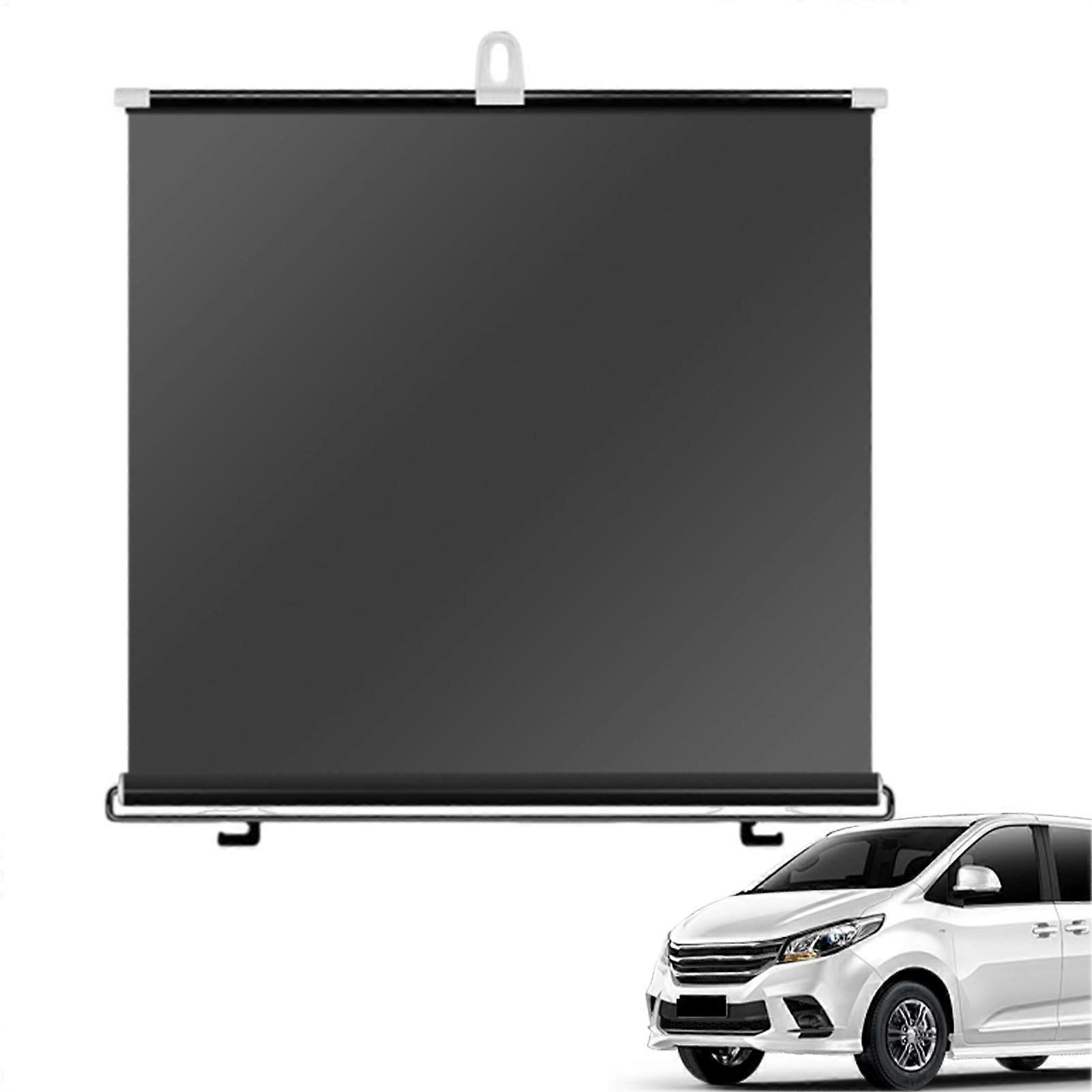 Car Sun Shade Retractable Windshield Sunshade UV Heat Reduction Privacy Shield 40x60cm