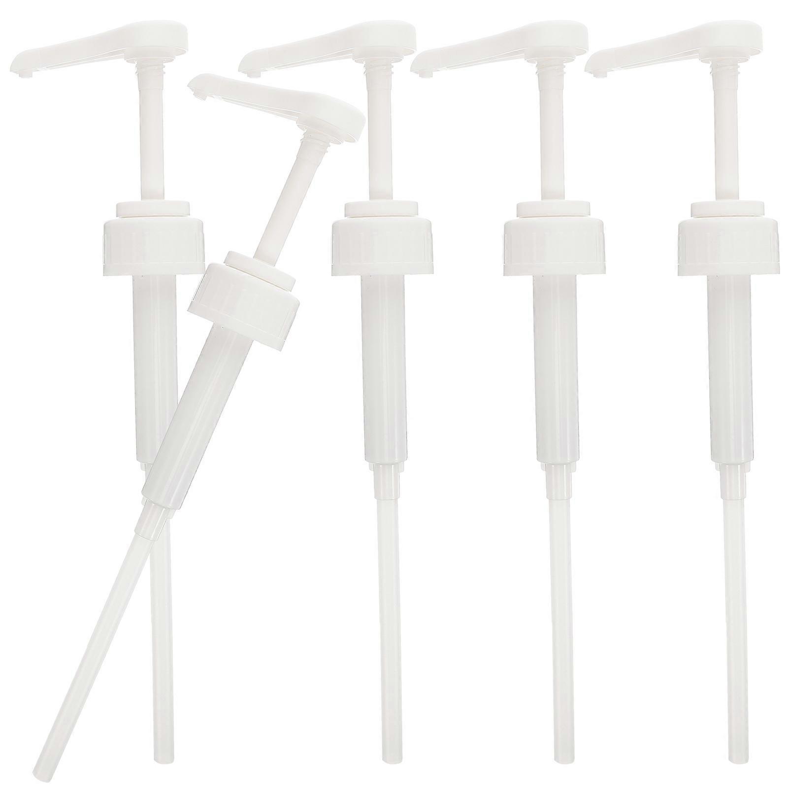 Pump Bottle Dispenser 15Pcs Home Use Syrup Pump Rectangular Shape Easy Installation