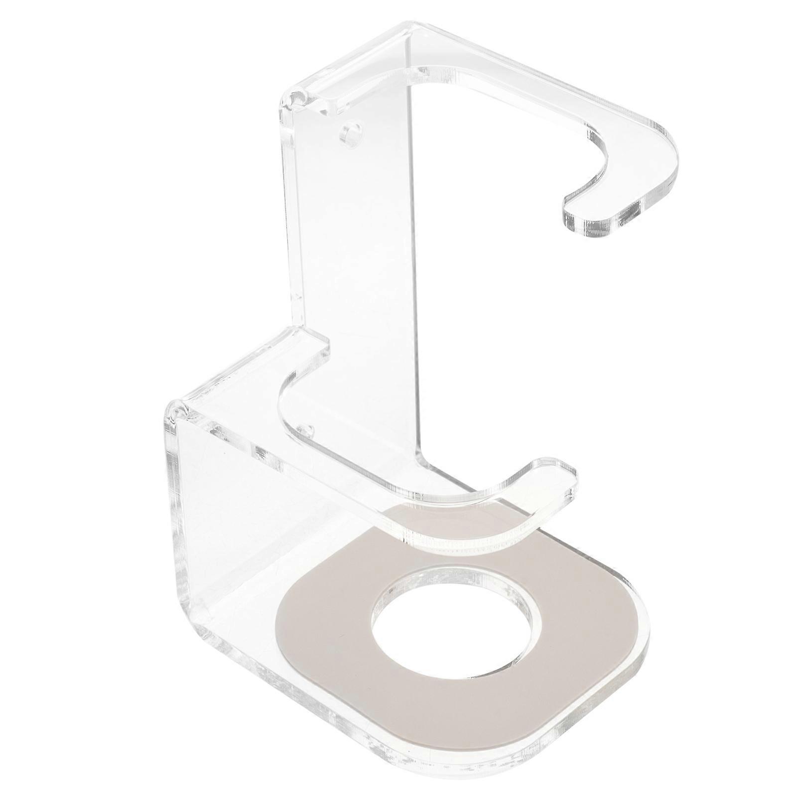 Wall Mounted Acrylic Sword Stand for Storage White Wall Mount Sword Holder