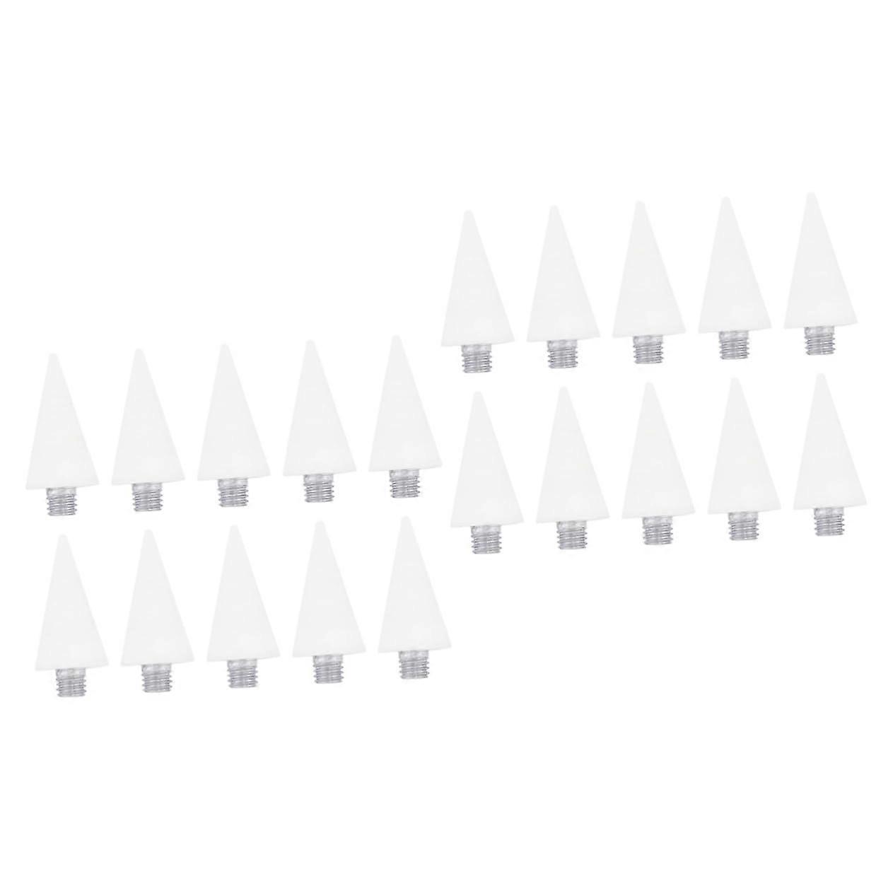 NOLITOY 20pcs Nail Art Dotting Tools with Multiple Replacement Heads for Precise Rhinestone Placement