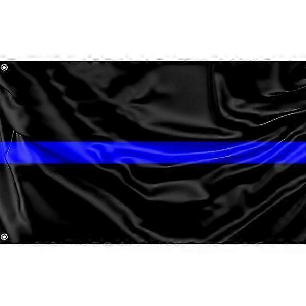 Thin Blue Line Flag Pattern 221