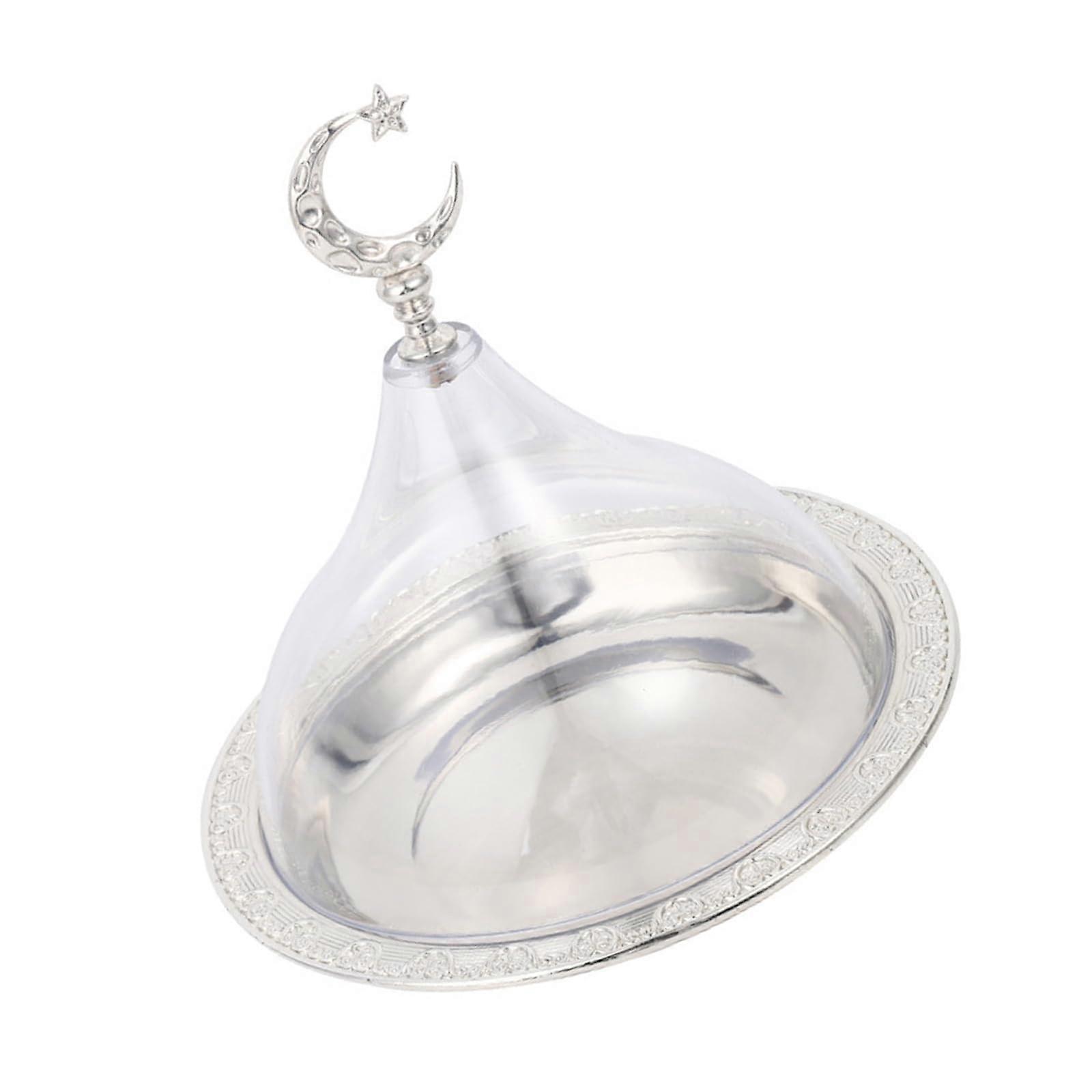 Elegant Eid Dessert and Candy Tray for Parties, Durable Iron Acrylic  Display